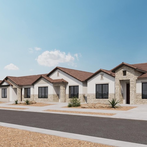 a row of houses